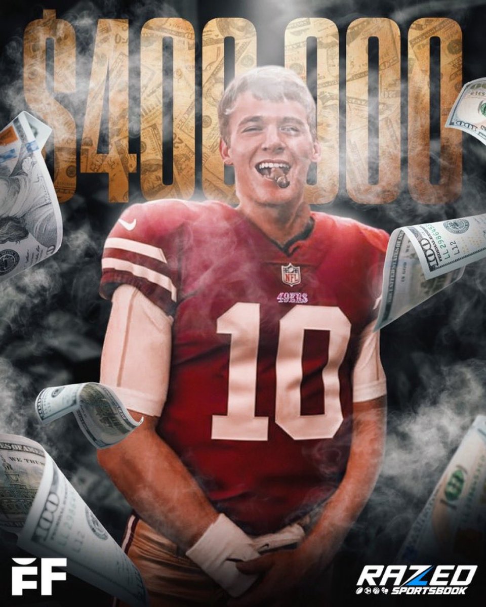 #49ers Mac Jones has earned a $400K incentive by winning four games as the 49ers’ starting QB 💰

Jones is 4-1 as San Francisco’s QB1 📈