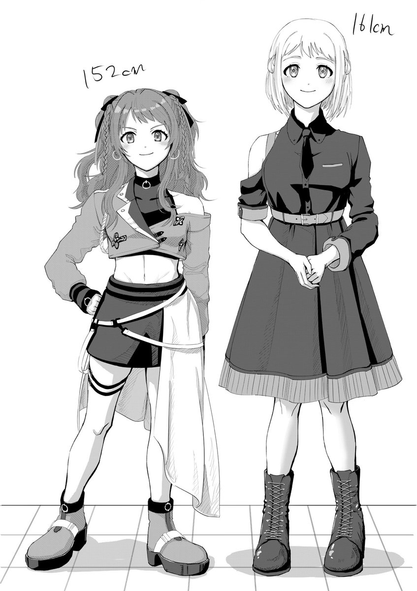 fantasyarcmil's tweet photo. 学マス絵柄研究がてら
リーリヤの背が意外に高いっていう絵 https://t.co/o2omAlmcIW