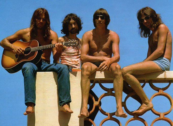 Pink Floyd, Saint - Tropez, France, 1970