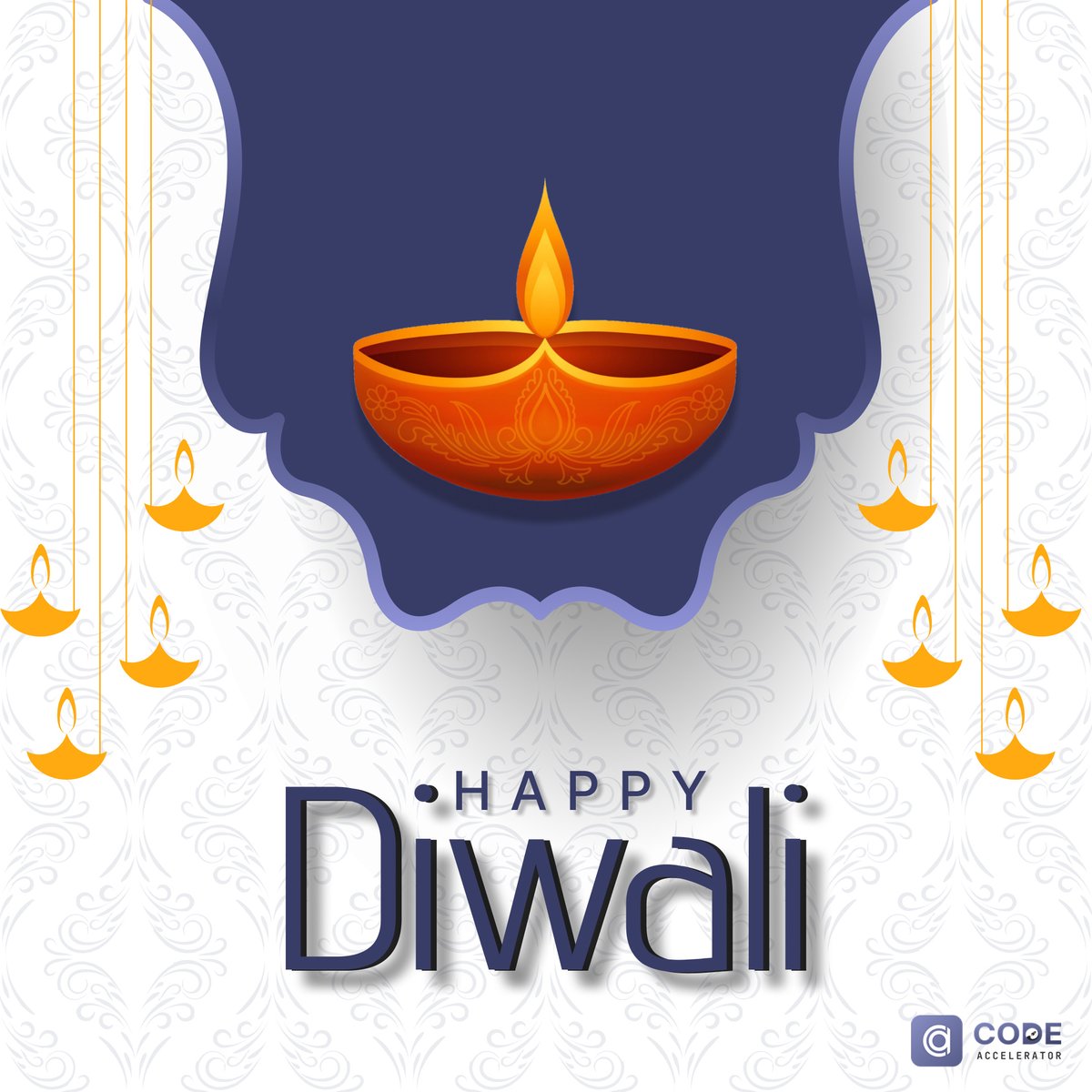 AcceleratorCode's tweet image. May this festival of lights bring joy, prosperity, and endless happiness into your life! 🌟💛 Let’s celebrate the victory of light over darkness and good over evil with diyas, sweets, and laughter. 🎆🎉
#HappyDiwali #DiwaliVibes #SpreadPositivity #LightUpTheWorld