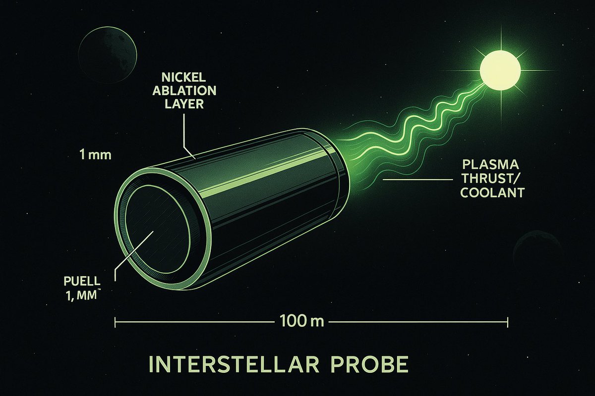TexasGuyWDavis's tweet image. 3I/ATLAS Keck data: Anti-solar Ni jet, green pulse like a heartbeat. Thin nickel skin venting atoms for thrust/cooling? Ghostly trail = probe relic, not comet. @elonmusk @Avi_Loeb Reverse-engineer this! [Image: Ni ablation → plasma jet] #3IATLAS #SpaceTech