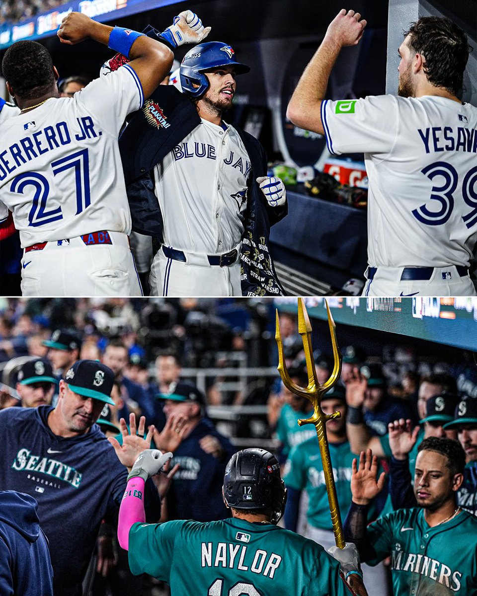 This will be the FIRST ever LCS Game 7 between teams on a 30+ year World Series drought or who haven't been before 😳 

The Blue Jays haven't been to the World Series since 1993 and the Mariners have never made it. 