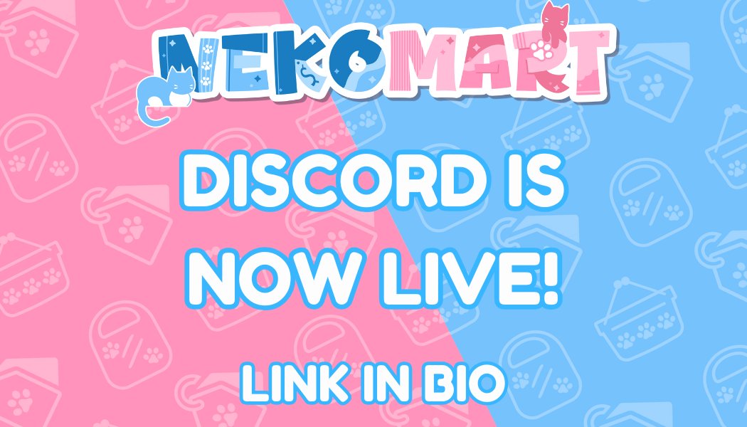 NEKOMART's Official Discord Server is now live!

Come join the community of creators who value creators not on numbers.

Joining our server will give you exclusive content, behind the scenes updates, and inform you about releases, updates, and free merch slots!