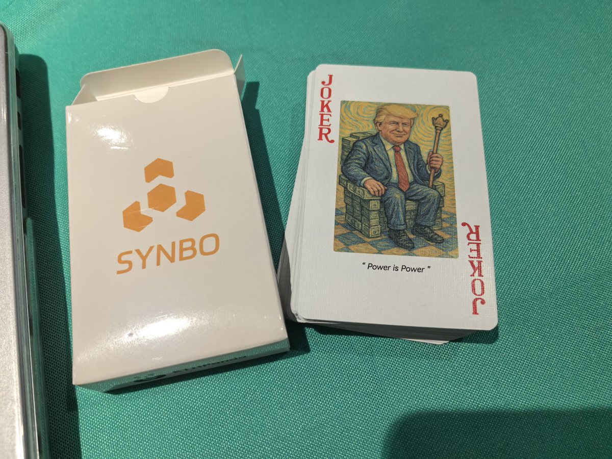 “power is power”直译为“权力就是权力”，强调权力本身的重要性和力量，暗示权力不需要过多的解释或修饰，拥有权力就意味着拥有影响力和控制力。
特朗普拿着权杖并配有这样的文字，可能是在以一种形象化的方式展示他对权力的看法或强调他自身所拥有的权力
<a href="/SynboLabs/">SYNBO Protocol</a> #SynboAidrop