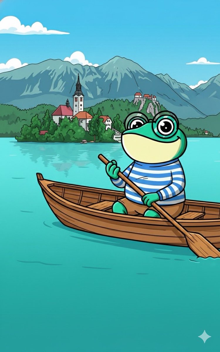 ブレッド湖

#旅をするカエル 
#絶景 
#旅行
#FrogTraveler