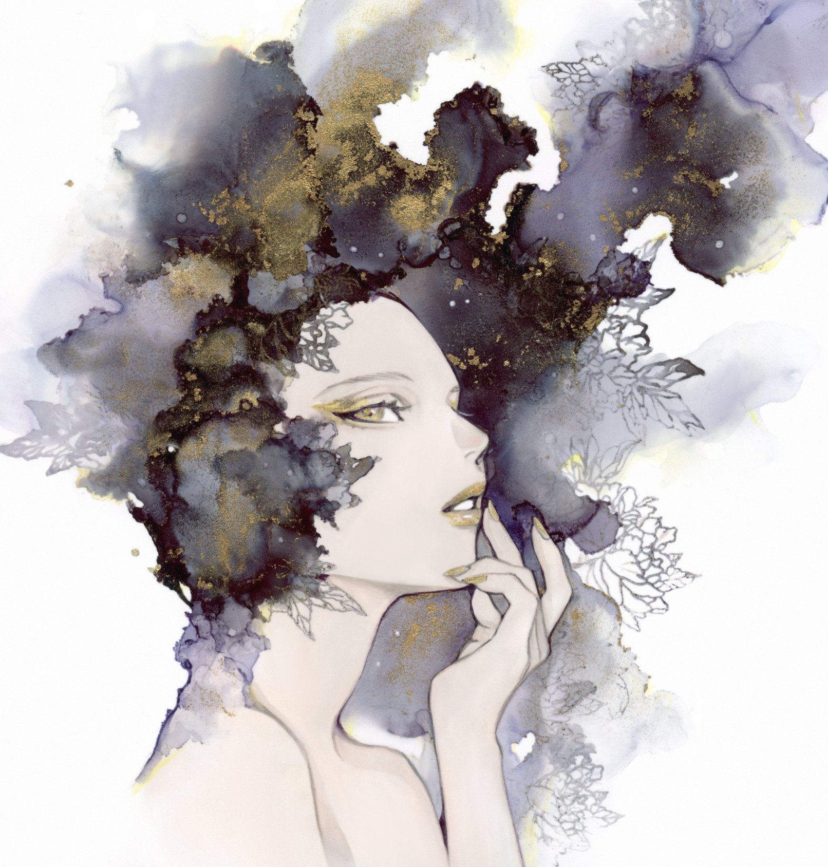 原画ガチャ 孳々 直筆イラスト ジジ 原画ガチャ 孳々 直筆イラスト