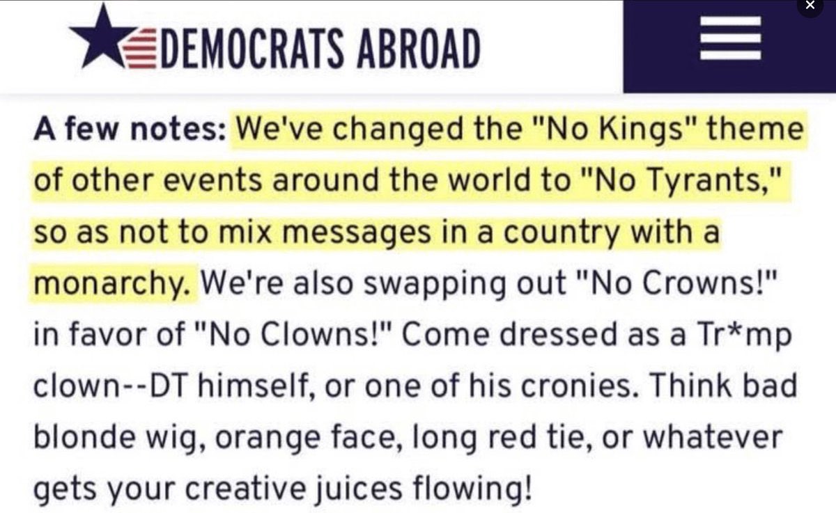 You can't make this stuff up! They didn't want to offend Kings!