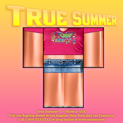 ‼️Meygan... as we know her, is gone. roblox has unfortunately made it impossible to get on my main Meygan account, therefore I've had to start new.. new account.. new everything.😭

However.. when the clouds part, the sun comes out: 

Meet True Summer! ☀️

roblox.com/communities/77…