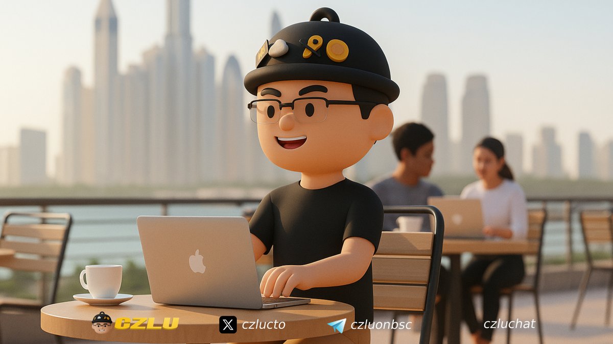 czlucto's tweet image. GM TO ALL 3,391 $CZLU HOLDERS ! 😎☕️