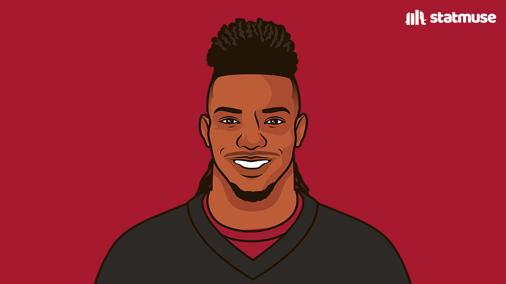Bijan Robinson stats tonight: 

— 20 touches 
— 92 scrimmage yards
— 58 YAC
— 1 TD

First game this season with less than 100 yards from scrimmage. #dirtybirds