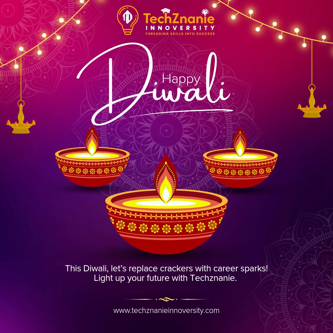 TechZnanie's tweet image. 💥 Bright Minds. Brighter Futures. Brighter Diwali! 🌟
Celebrate the spirit of learning and innovation with *Techznanie Innoversity*.

✨ Visit us: [techznanieinnoversity.com]()

#Techznanie #DiwaliCelebration #EdutechRevolution #KnowledgeIsPower #LearnWithUs