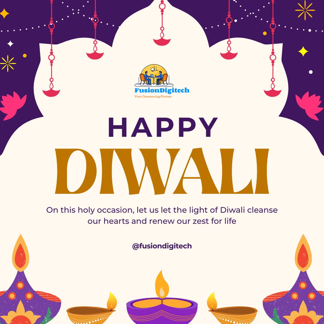 fusiondigitec's tweet image. Let's celebrate the festival of lights by spreading love and kindness.
#diwali #HappyDiwali #happyness #enjoy #fusiondigitech