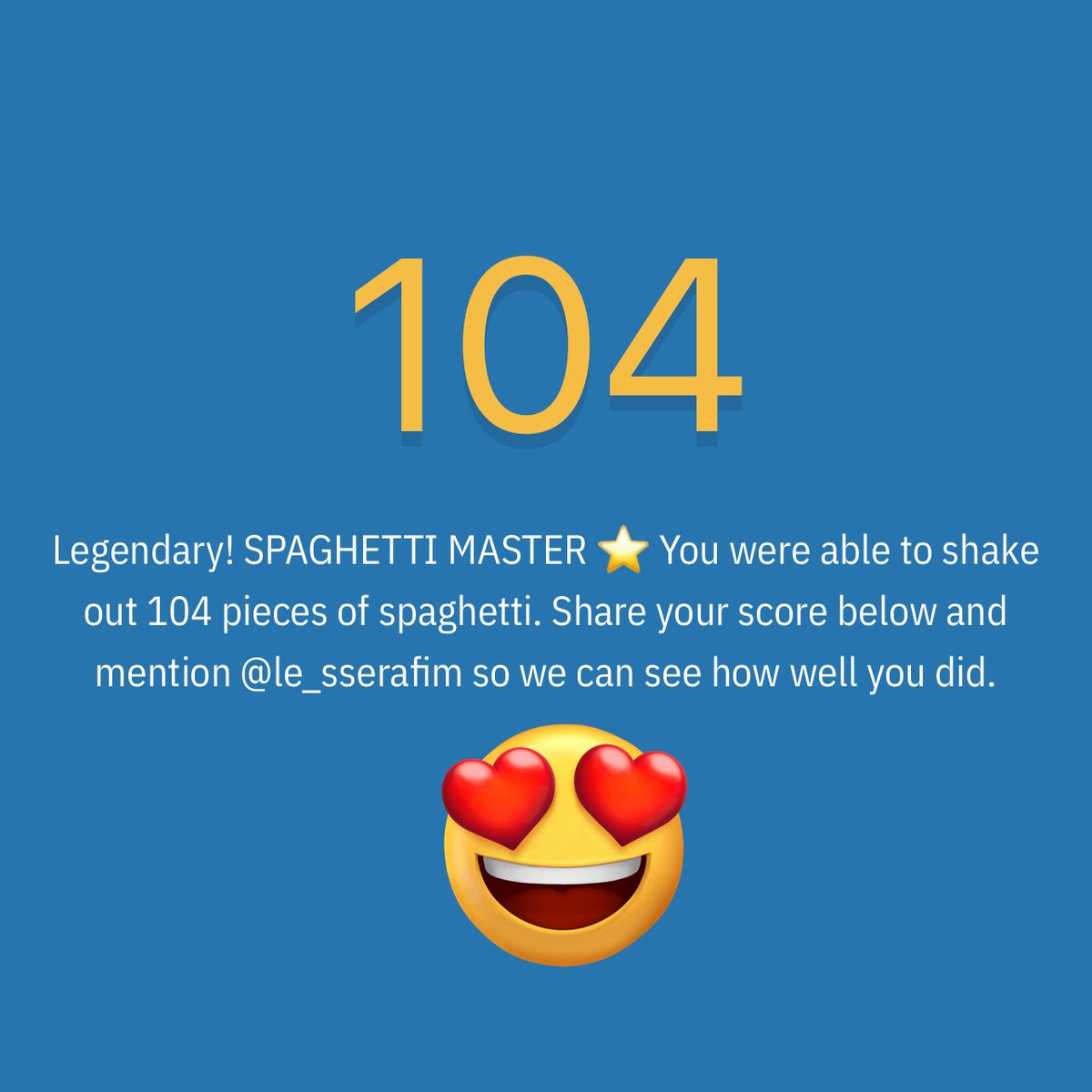 kzhaabs's tweet image. MY HIGHEST SCORE 

#SpaghettiGame