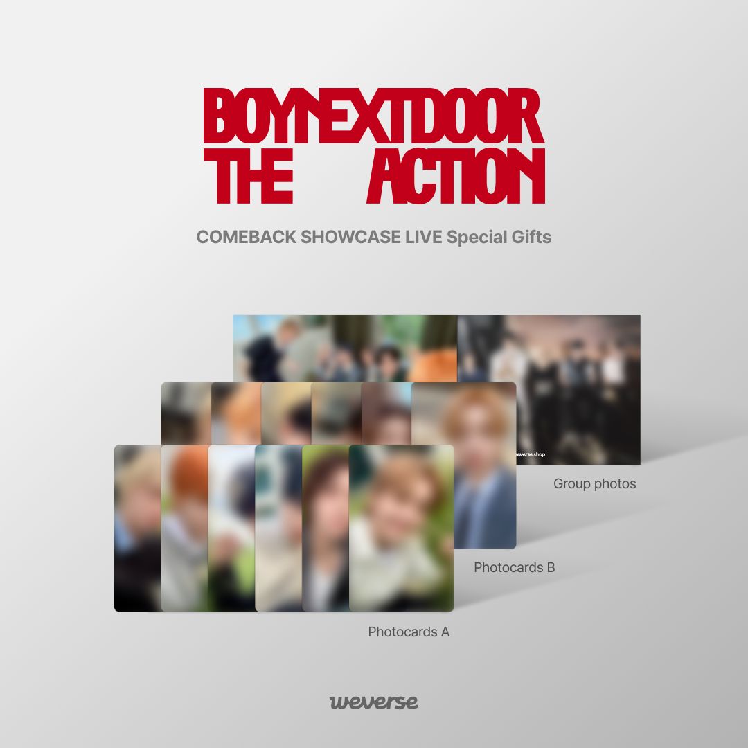 Weverse_LIVE] BOYNEXTDOOR 5th EP [The Action] COMEBACK SHOWCASE