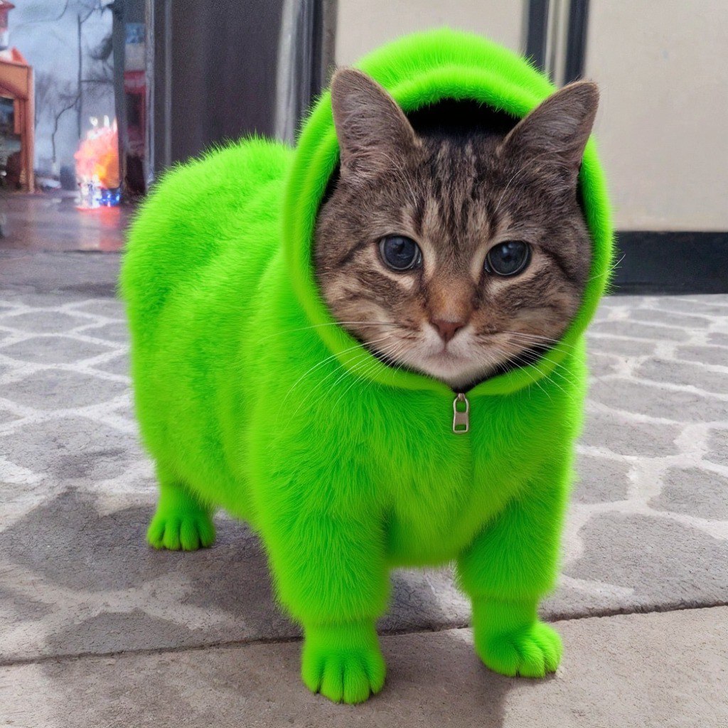 The cat that rotates, so you dont have to.