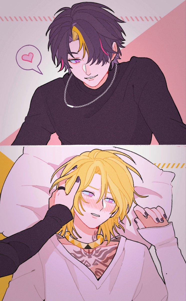 shy little boyfriend 💜💛
#shuca #shuluca