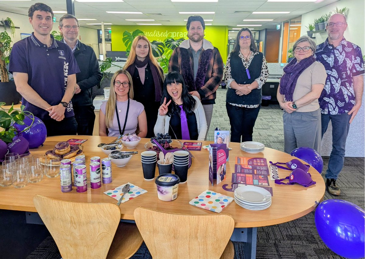 processworx's tweet photo. Cupcakes, bright shirts, and plenty of laughs, all for a good cause! 💜🧁👕

The ProcessWorx team loved getting behind RSPCA Cupcake Day, Purple Bra Day, and Loud Shirt Day this year. https://t.co/Xa0TcaTnHs