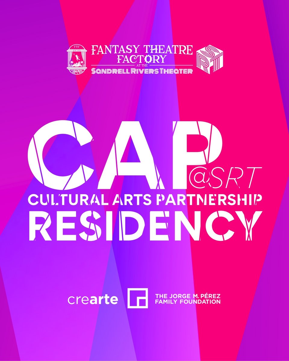 We’re honored to receive a Pérez CreARTE 2025 Grant from The Jorge M. Pérez Family Foundation + @miamifoundation!

The grant launches our new CAP@SRT Residency Program.

#PerezCreARTE #MiamiArts #CAPatSRT #FTFShows #SandrellRiversTheater