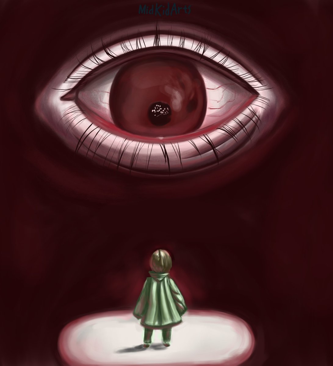 MidKidArts's tweet image. Eye see you.