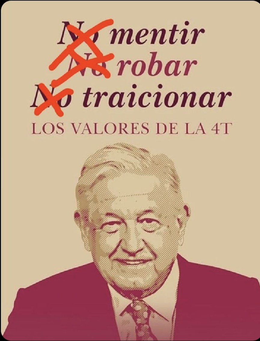<a href="/LuisaAlcalde/">Luisa Alcalde</a> ¿Por qué no hablamos de que Morena Corrupta es una soberana mierda que está destruyendo el país y robando descaradamente 

Todo lo que criticaron ya lo superaron 

Morena Corrupta es una cueva de ladrones
