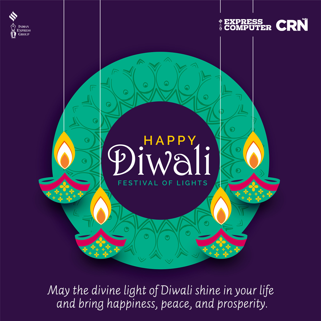 ExpComputer's tweet image. We wish you and your family a very #HappyDiwali. May the divine light of #Diwali shine in your life and bring happiness, peace and prosperity.
Best wishes from #ExpressComputer | #CRNIndia
@srikrp @NivedanPrakash @H_Y_DESAI @AparnaTawade