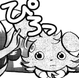 I just noticed her hair clip is shaped like Espurr's psychic organs/eyes, that's so cute