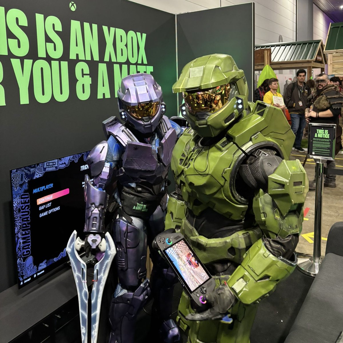 ROG_ANZ's tweet photo. What a time at #PAXAus2025 ! 👾
From the @xboxanz Relaxation Station to hands-on sessions with the ROG Xbox Ally Series, fans got to chill, play, and experience true portable power. ❤️💚
Every hero needs an Ally — see your beautiful faces next time! #ROGXbox #playALLYourgames https://t.co/QmxVDMI2Fy