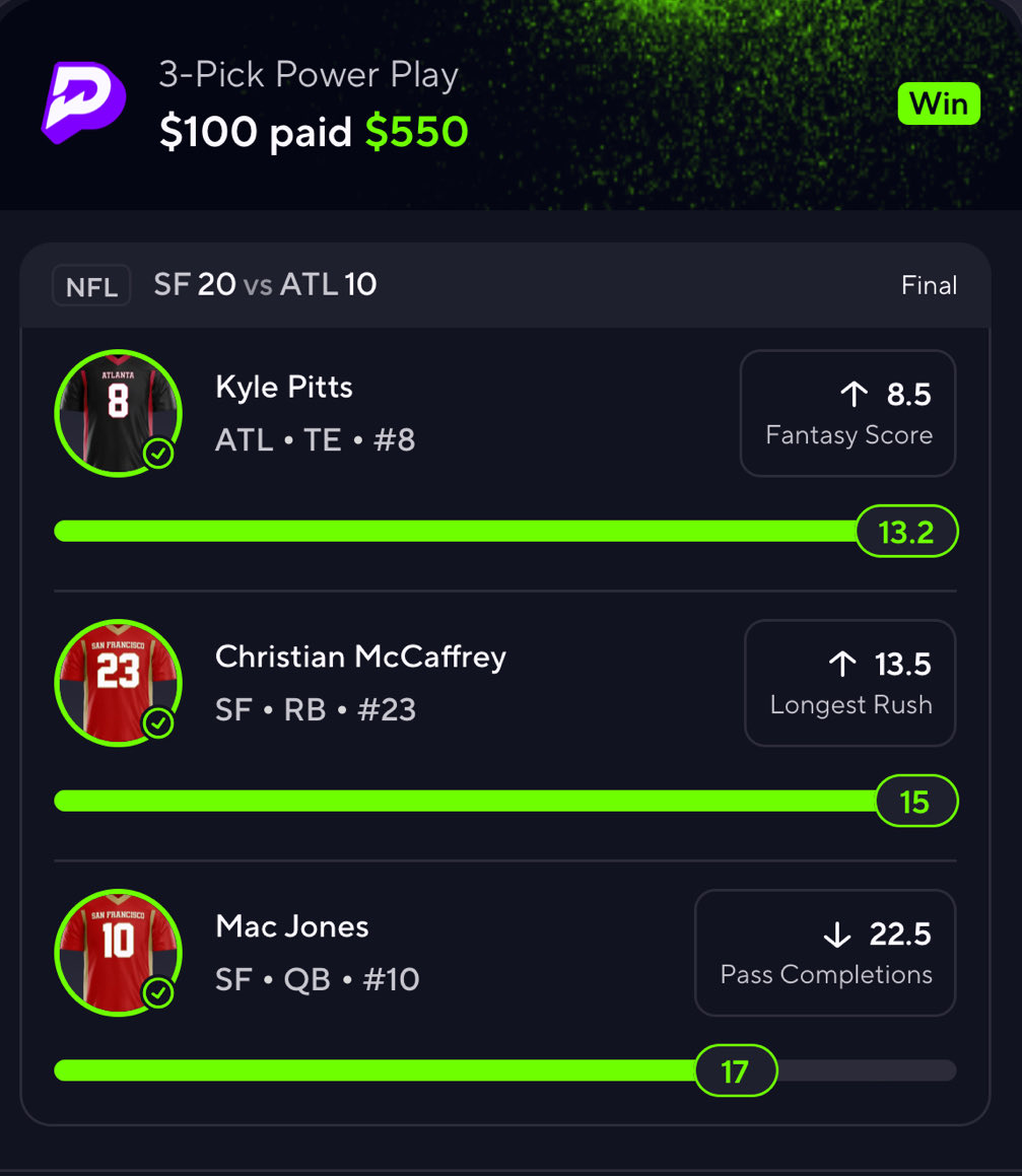 $600 came through to save the day🫡

NBA starts on Tuesday and I’m about to PRINT… giving away a free month to 3 people who like, retweet, and comment below❤️⬇️

See you all tomorrow🍻