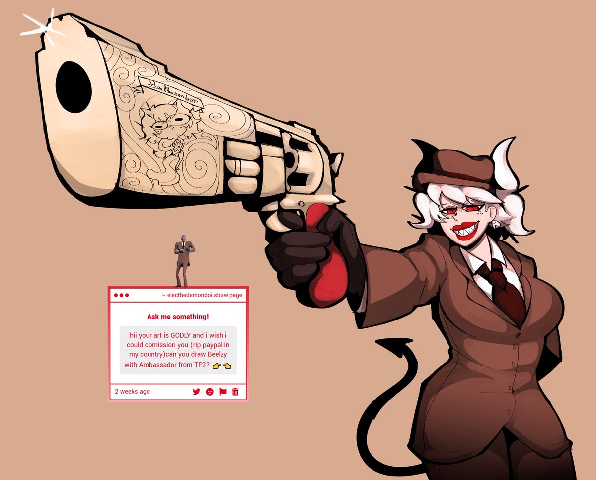 Beelzebub, The Spy Demon (Helltaker X TF2)

#Helltaker #TeamFortress2