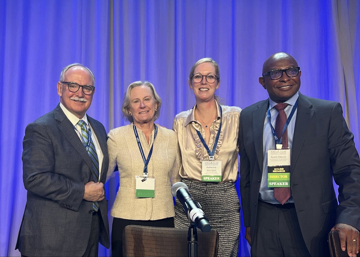 Thank you <a href="/AACI_Cancer/">Association of American Cancer Institutes</a> for the opp to address why reduction of the global cancer burden must be part of the collective mission of U.S. Cancer Centers.  Visionary leadership is critical in these most challenging times and will empower us to press forward.