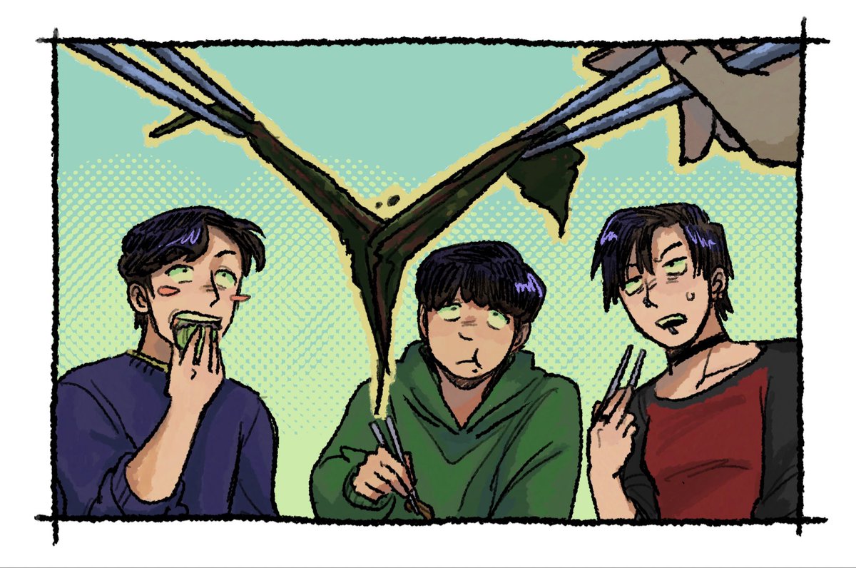 #DomesticThangyuWeek day 7: friends
The gang gets kbbq yay
#thangyu