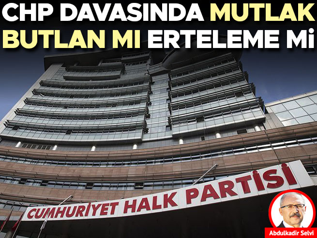 Hurriyet's tweet image. Abdulkadir Selvi yazdı: CHP davasında mutlak butlan mı erteleme mi
🖊️ @abdulkdir_selvi
hurriyet.com.tr/yazarlar/abdul…