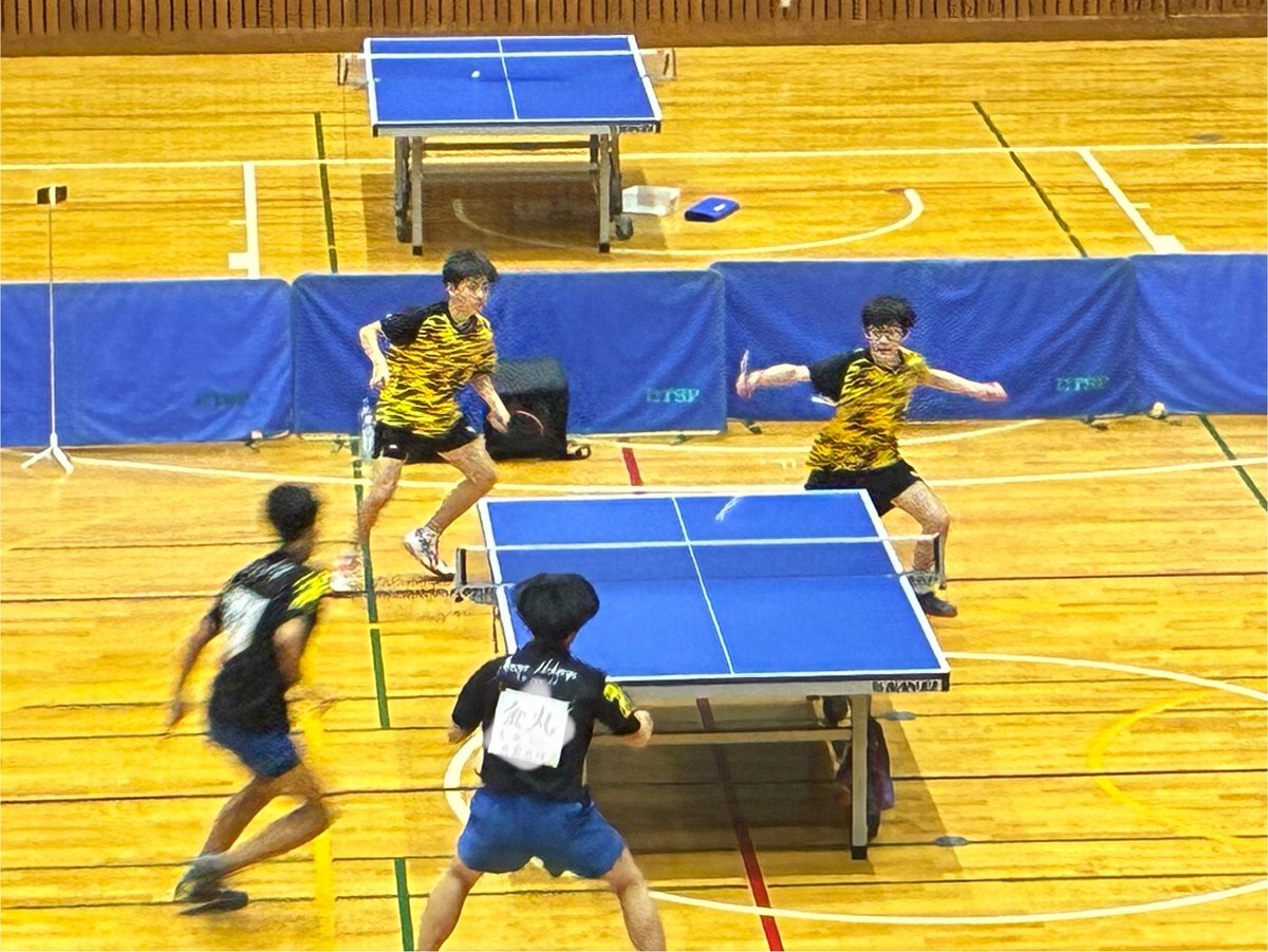 【公式】shotoku table tennis(松徳学院卓球部) tweet media