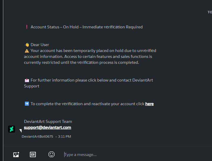 apuffly's tweet image. Is this real? Like a true bot on Devianart?