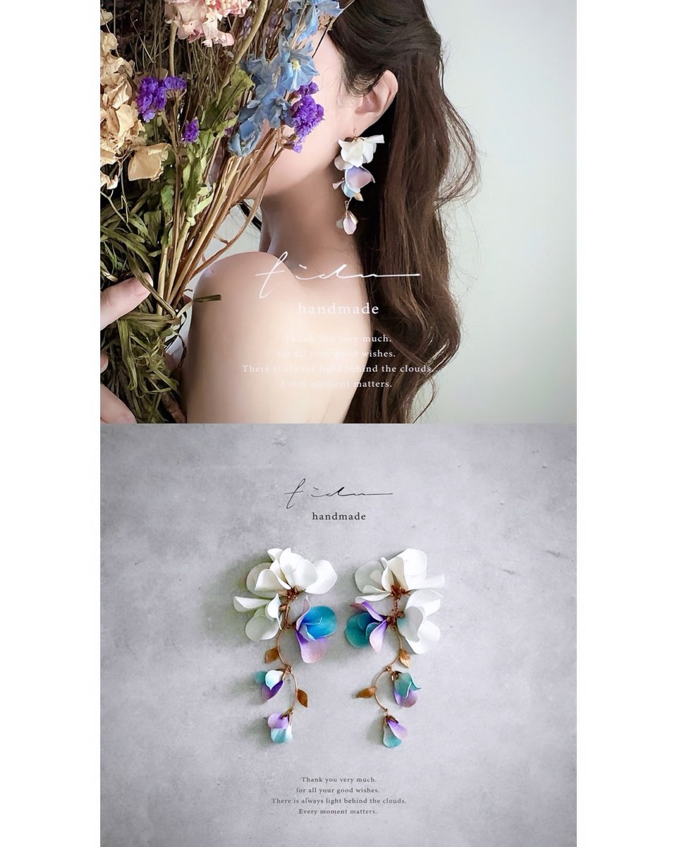 mamerin ♪様お取引中⭐3003⭐❣️大人可愛い華やかアクセ❣️オリジナル