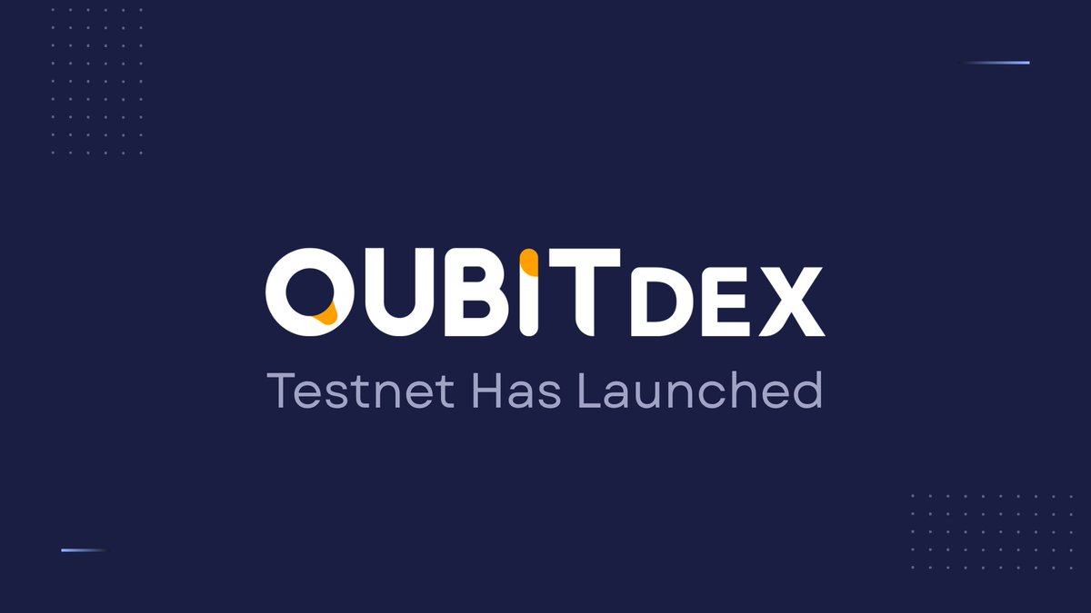 QuBitDEX's tweet image. After 14 months of intensive R&D, we are thrilled to announce that the QuBitDEX Testnet is now live!
Our mission is to build a Layer-1 decentralized exchange delivering CEX-level performance, powered by an AI-driven matching engine and secured by verifiable on-chain settlement.…