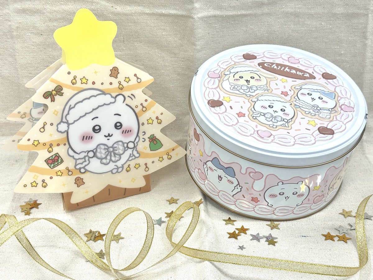 ちいかわらんど新宿店 ＼🎄新商品入荷のお知らせ🎄／ 『ホールケーキ缶