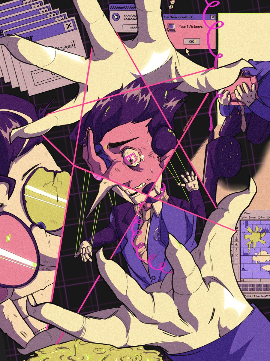 your tv is lonely. OK ?

#spamtenna #deltarune nobody talk to me about coloring ever again alright