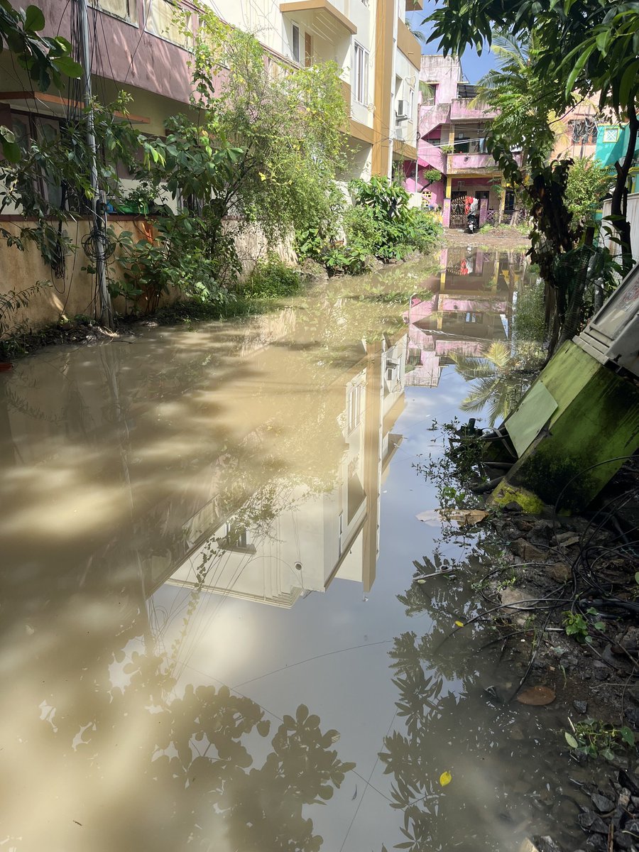 #OMR Secretariat Colony, Thoraipakkam !
A resident grief of water filled Diwali !