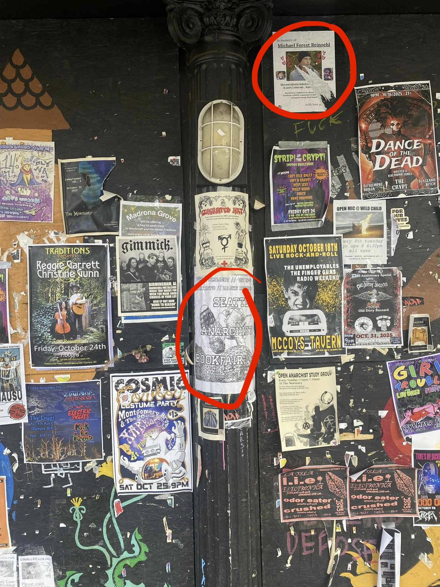 A Trantifa group is hosting a training session for “making your own” cross-sex hormones at home in Olympia, Wash. on Oct. 22. 

The flyer is posted by other Antifa propaganda, including one honouring the Portland Antifa gunman who m—rdered a Trump supporter in 2020 and died in a