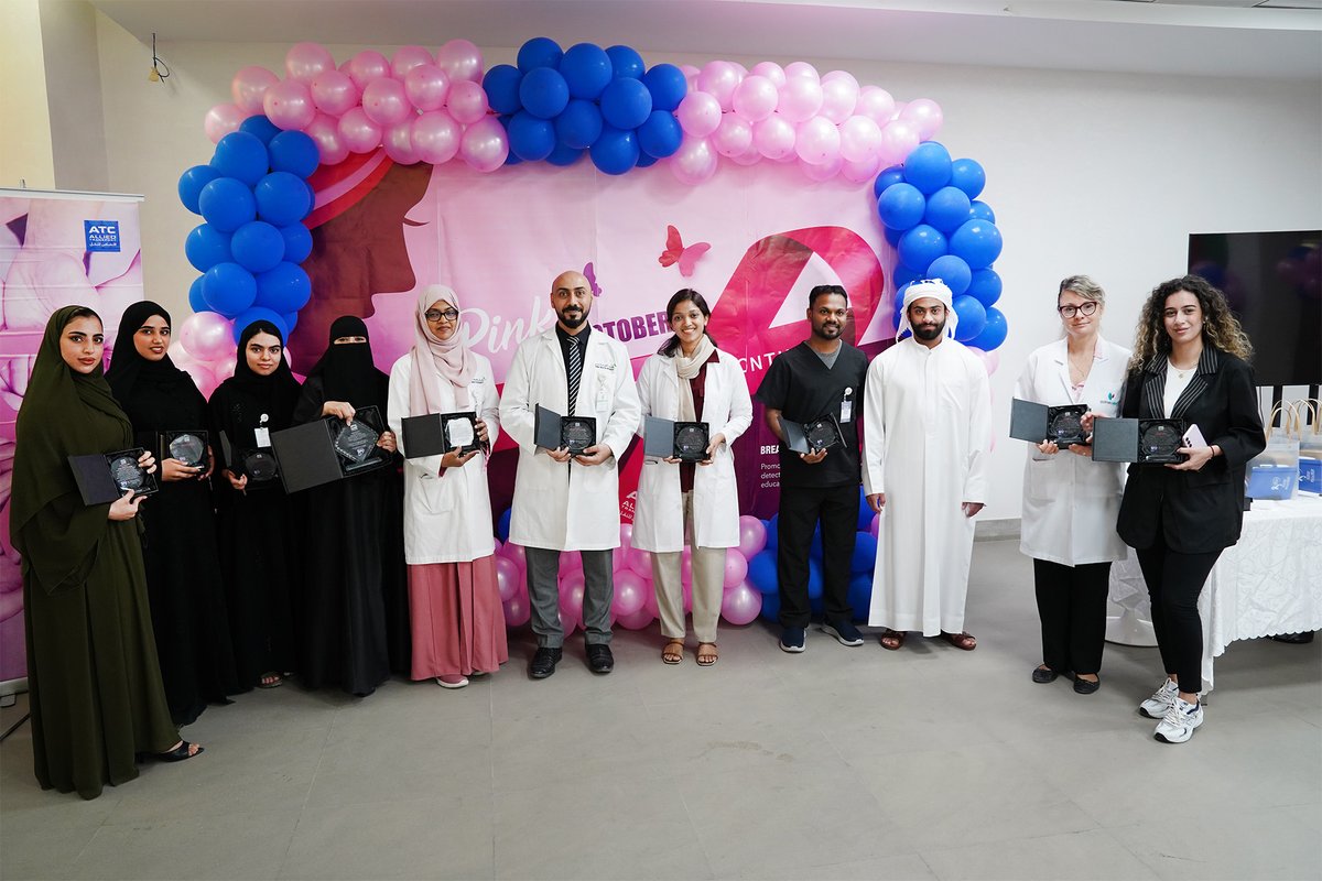 AtcAllied's tweet photo. A day of health for our team, head to toe! Cancer awareness, dental, vision, &amp; nutrition checks were all covered.

Thank you DHADubai for the fantastic partnership and for providing these essential comprehensive screenings!

#ProactiveCare #EmployeeWellness https://t.co/myRqO2h2KK