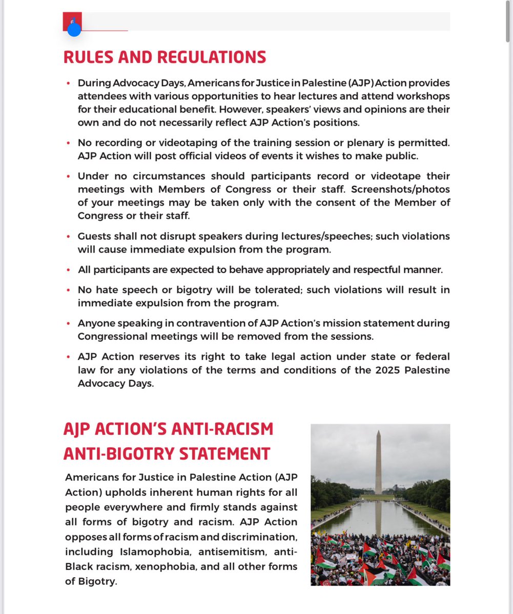 LauraLoomer's tweet image. 🚨EXCLUSIVE🚨
Palestinian Lobbying Group with Terror Ties To HAMAS & the Muslim Brotherhood Is Meeting With Members of Congress in D.C. Advocacy Push From October 19-21
The 11th Annual Palestine Advocacy Days kicked off this weekend in our nation's capital, with organizers…