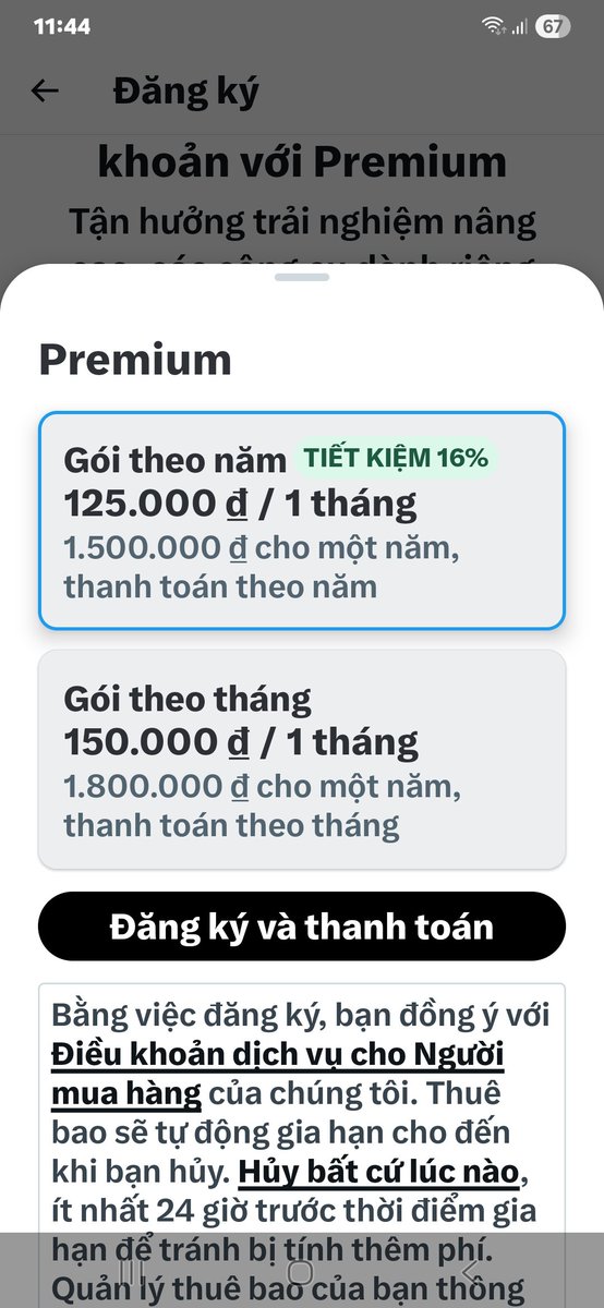 Trên wed và trên app giá khác nhau thế.