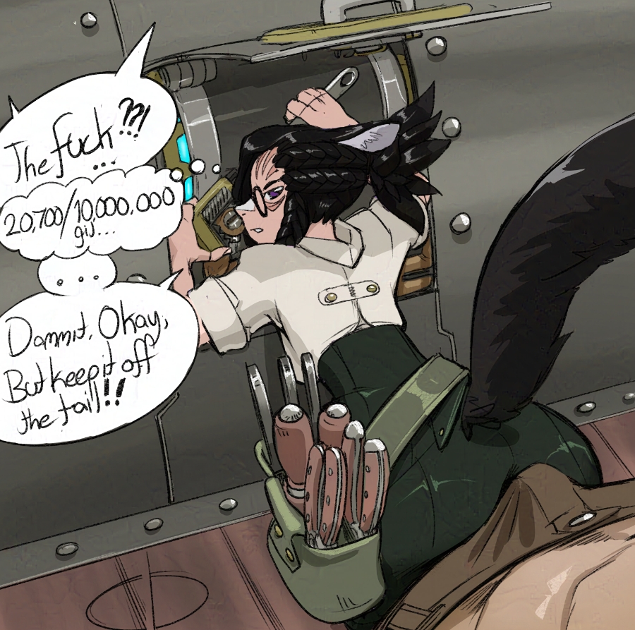 #NSFW #FinalFantasyXIV
"Ugh.... Okay, but I'm Quadrupling - NO, Quintupling the bill for this...."