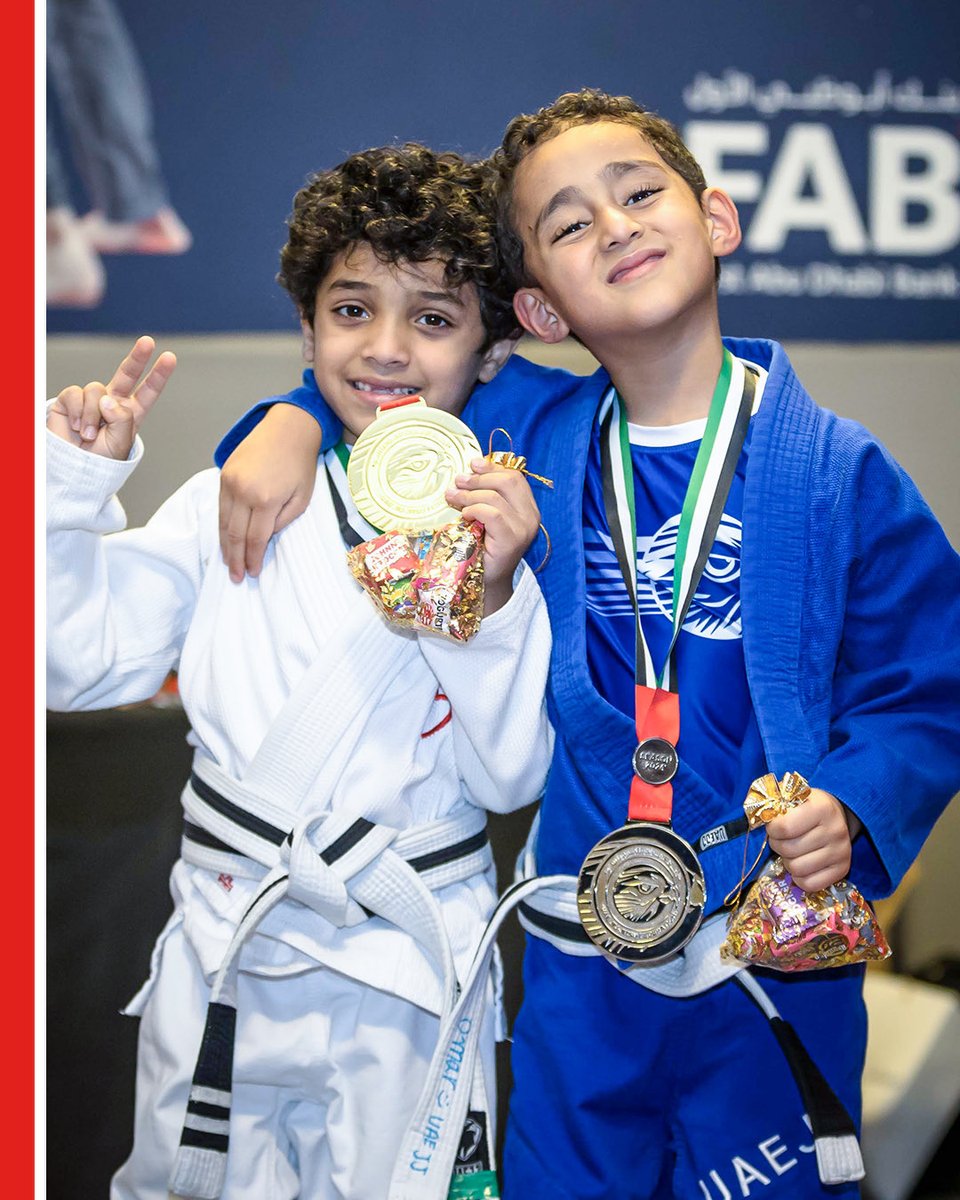 uaejjf's tweet image. •
Jiu-Jitsu is not just a sport; it’s a platform for teaching children discipline, respect, and self-confidence.
#UAEJJF #FABACADEMY