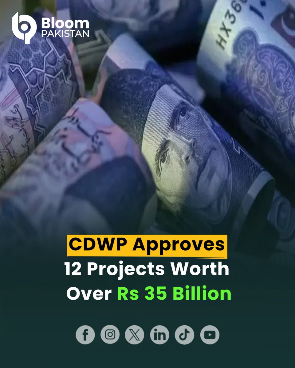 bloom_pakistan's tweet image. CDWP Approves 18 Development Projects Under Chairmanship of Ahsan Iqbal.
Read More bloompakistan.com/cdwp-approves-…
#CDWP #AhsanIqbal #DevelopmentProjects #NationalGrowth