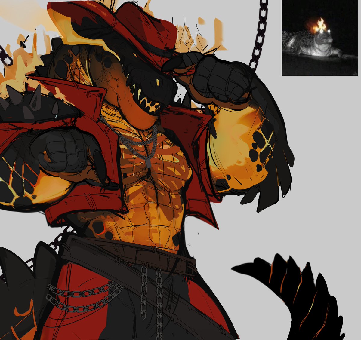 I'm on fire baby