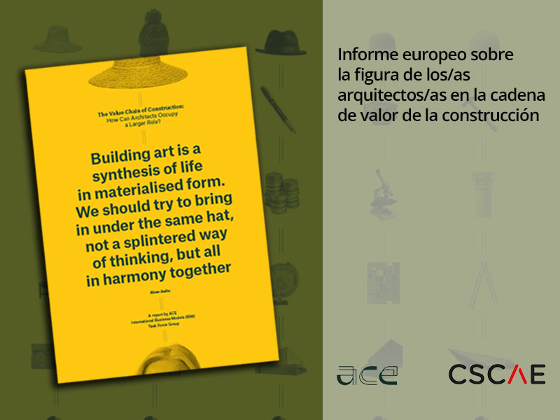 El CSCAE coordina un estudio europeo para mejorar la competencia profesional de los arquitectos en el sector de la construcción.

El informe está promovido por el Consejo de Arquitectos de Europa.

cscae.com/index.php/prof…