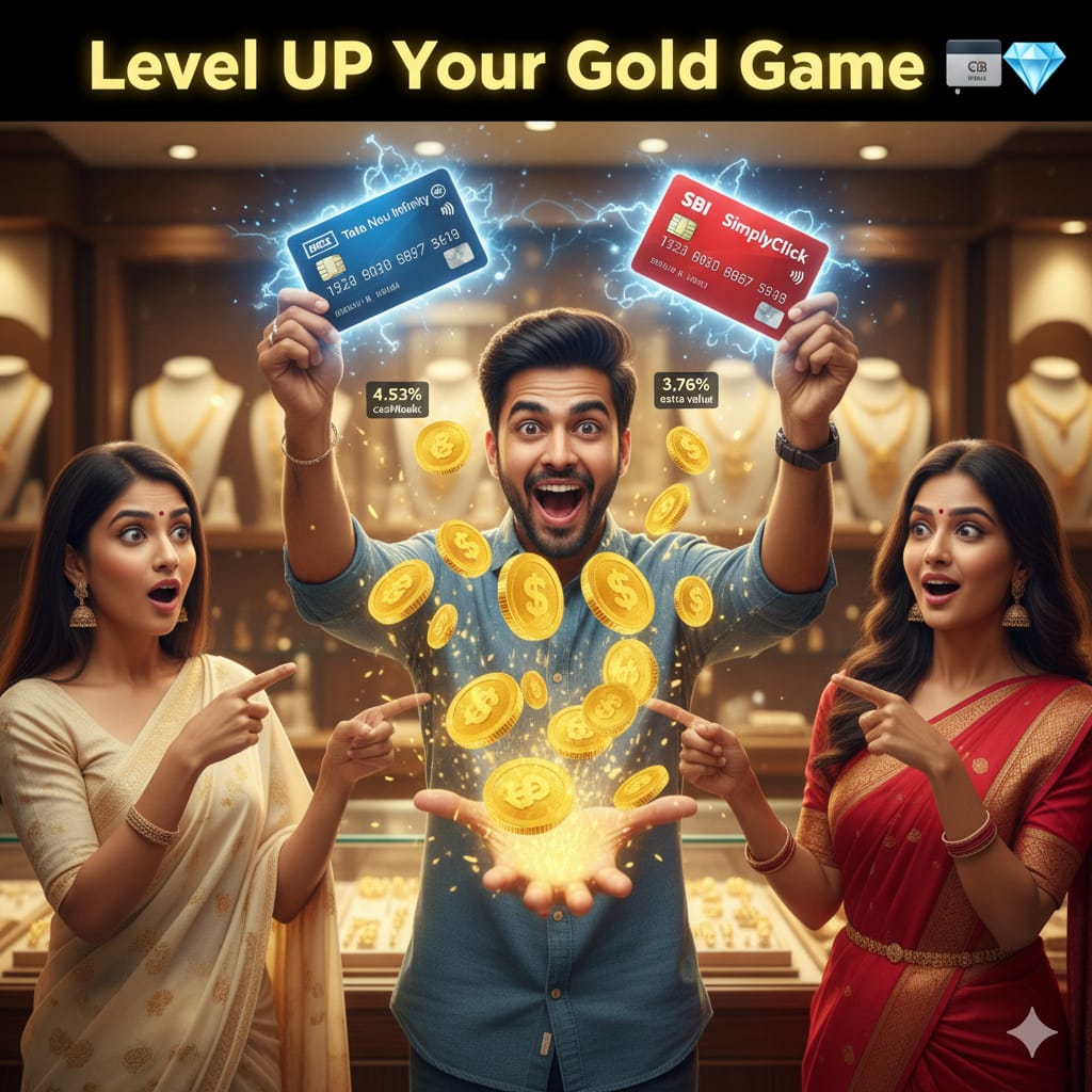 DegenSubh's tweet image. 💳 Gold Hacking Cheat Sheet (Tier 3 City Edition) 💰✨

⚠️ I am new to this credit card game !! 
⚠️ I don’t have any premium cards !!
⚠️ I don’t have any ITR !!
⚠️ I live in a Tier 3 city !!
⚠️ Have the basic Cards !!

But here’s how I am leveraging basic cards to get Gold at a…