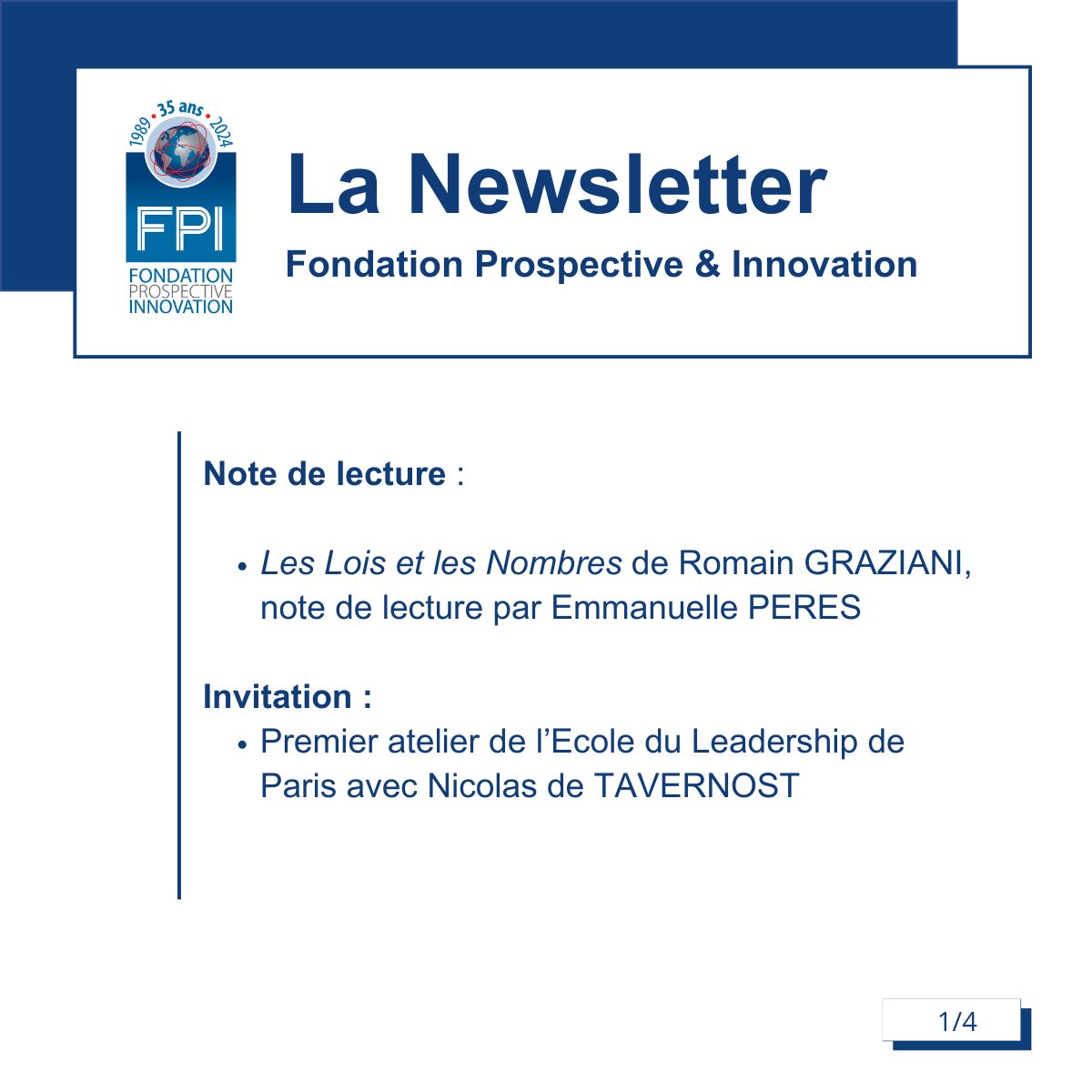 Fondation Prospective & Innovation tweet media